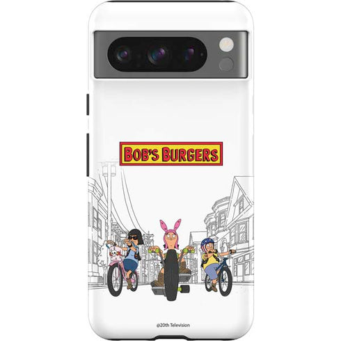 Bobs Burgers Bike Squad Google Pixel 8 Pro Impact Case